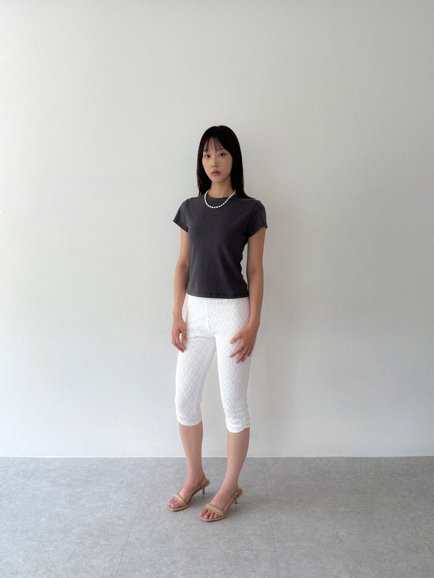 Tarae Pearl Necklace | Red