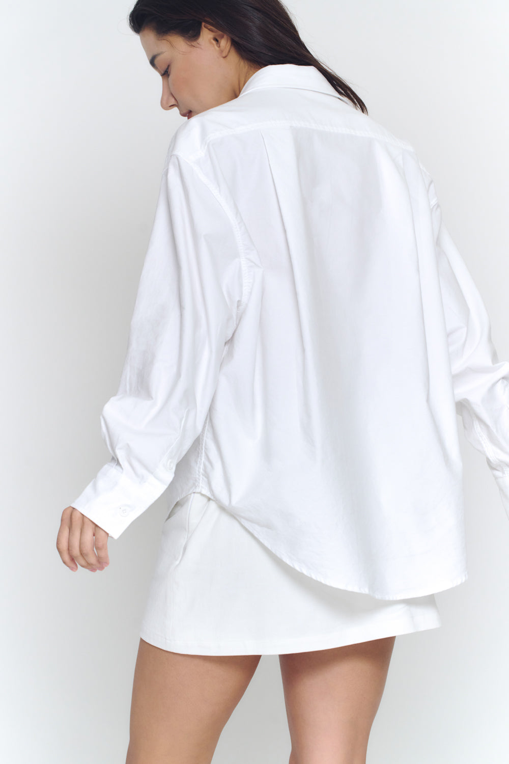 Boyfriend Oxford Shirt | White