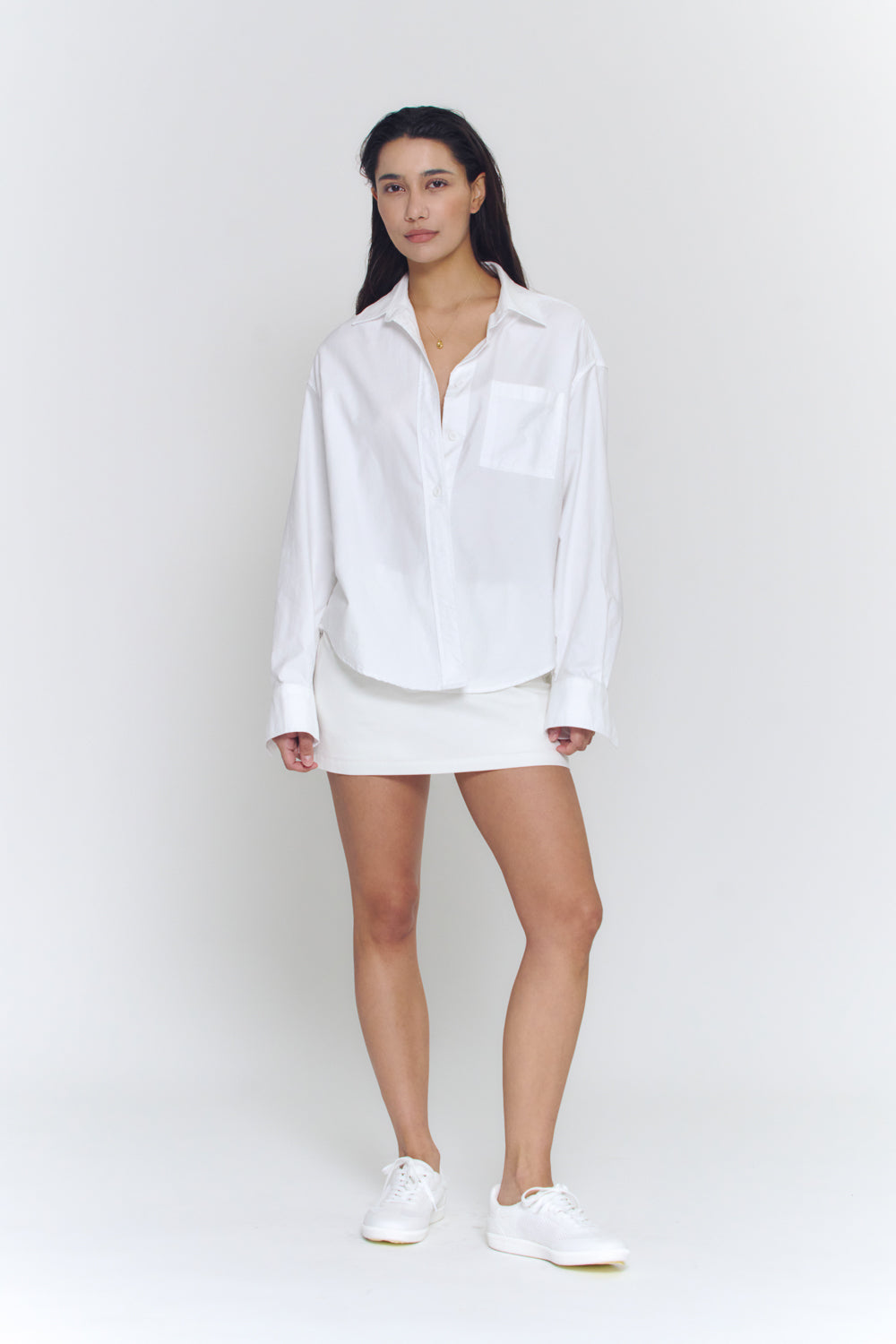 Boyfriend Oxford Shirt | White