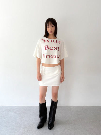 Your Best Dream Tee | White