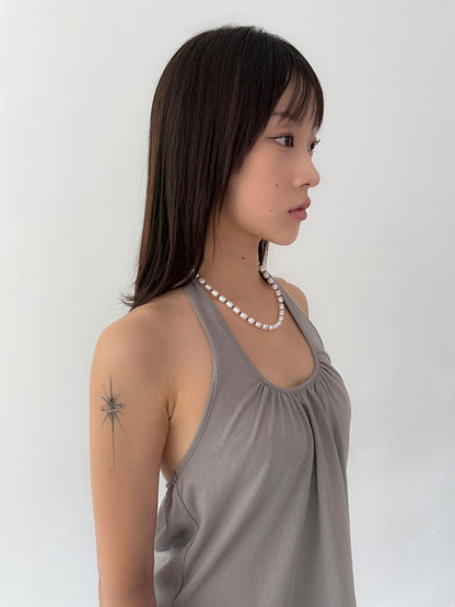 Tarae Pearl Necklace | Blue
