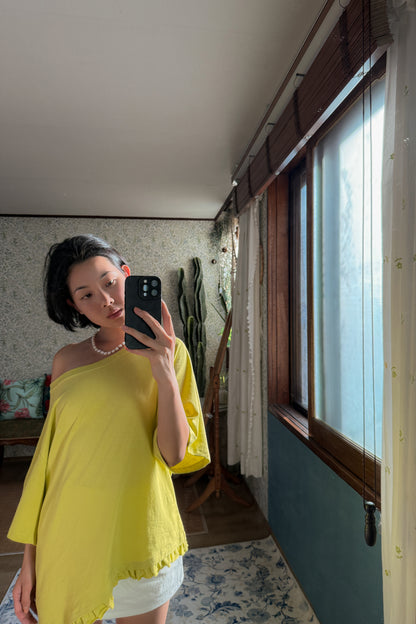 Tarae Pearl Necklace | Blue