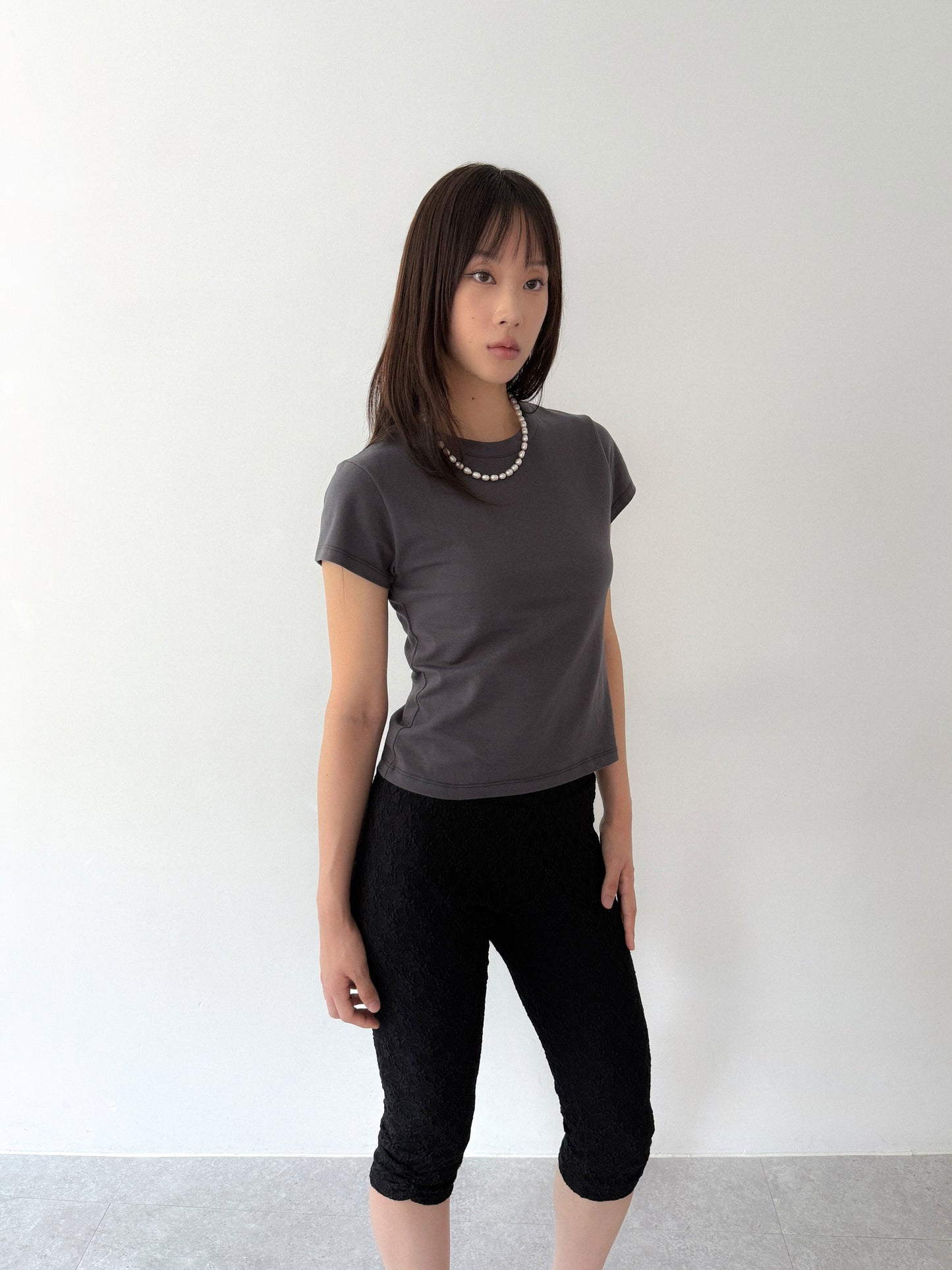 Camelia Capri Leggings | Black