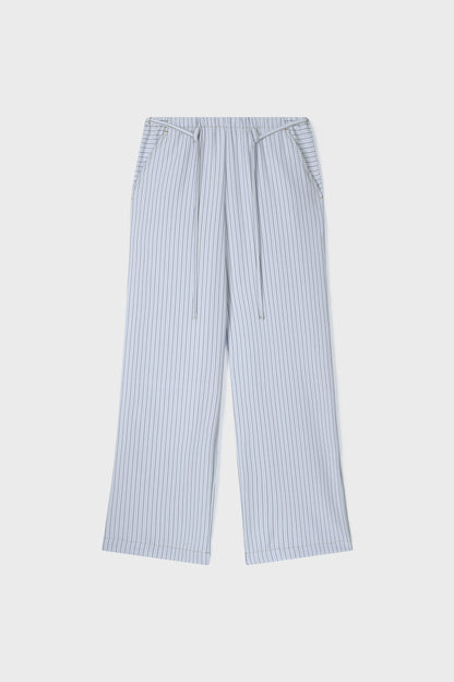 Textured Stripe Lounge Pants | Blue
