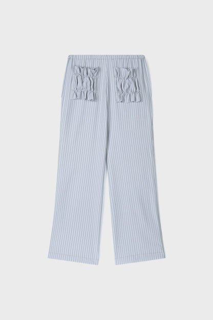 Textured Stripe Lounge Pants | Blue